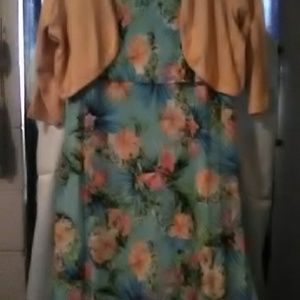 Dress with or without bolero jacket